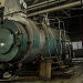 large boiler in a factory