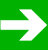 green arrow pointing right